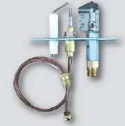 Serie de dispositivos de protección contra deficiencia de oxígeno y componentes de llama piloto