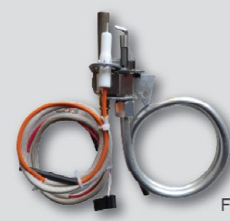 Componentes cerámicos para fuego eterno