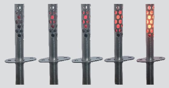 Serie de encendedores de superficie caliente de nitruro de silicio para altas temperaturas