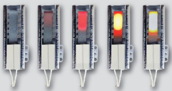 Serie de encendedores de superficie caliente de nitruro de silicio para altas temperaturas