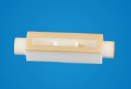 Alta resistencia a la tracción Baja tasa de fuga de helio Componente de cerámica metalizada Partes cerámicas industriales personalizables