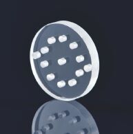 Cerámica transparente frágil con alta fragilidad y baja expansión térmica para aplicaciones de semiconductores