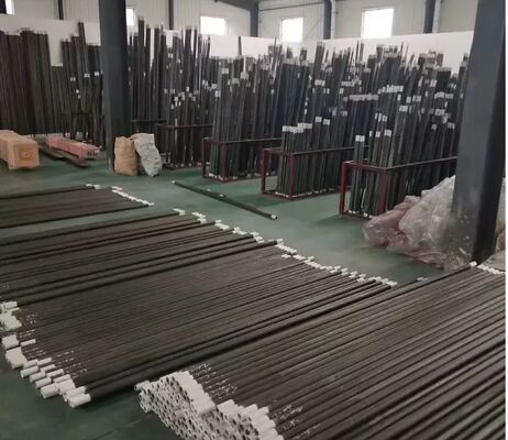 Elemento calefactor de SiC con temperatura máxima de funcionamiento de 1500 °C, resistente a la corrosión y alta eficiencia térmica para hornos industriales