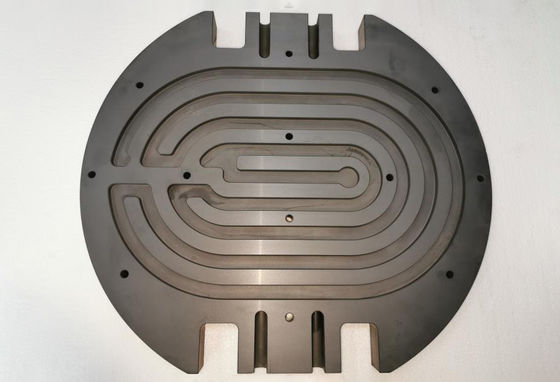 Componentes del carburo de silicio de la alta precisión para los procesos del semiconductor y el equipo óptico de la maquinaria
