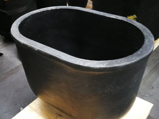 ALÚMINA, CERÁMICA DEL CARBURO DE SILICIO, CRISOL DEL INDUCTOR DEL GRAFITO