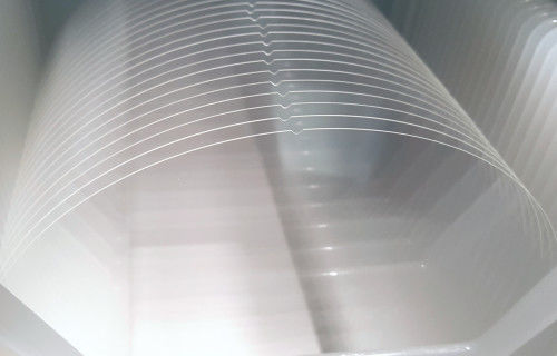 Piezas de cerámica técnicas solo Crystal Wafer Cubic Hexagonal Tetragonal de 4 pulgadas