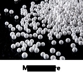Diámetro 4m m de Raschig Ring Alumina Catalyst Carrier CAS 21645-51-2