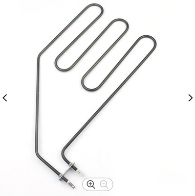 Tipo elementos de calefacción de MoSi2 en horno del vacío, tratamiento térmico de 1700 grados W