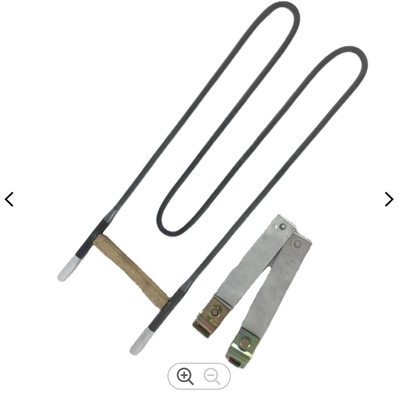 Tipo elementos de calefacción de MoSi2 en horno del vacío, tratamiento térmico de 1700 grados W