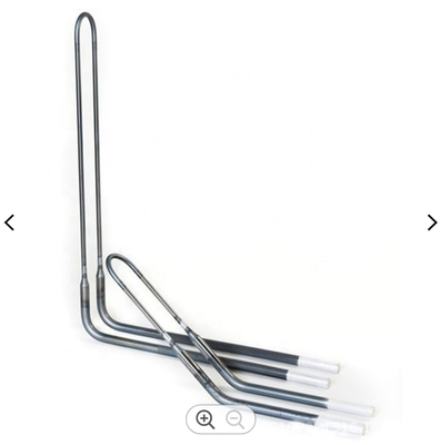 Elemento de calefacción del disilicida del molibdeno del horno para el material refractario de la metalurgia de polvo