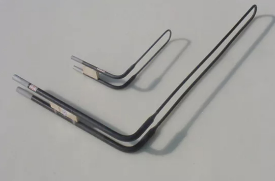 Elementos de calefacción de fibra óptica de la producción MoSi2 en la formación de fusión del refinamiento de la tenencia