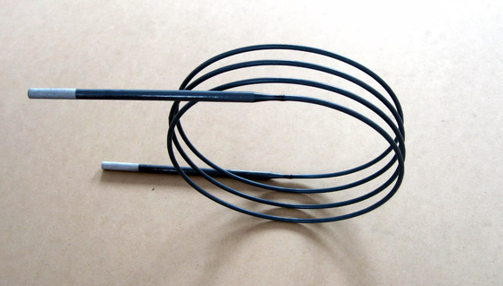 Elementos de calefacción de fibra óptica de la producción MoSi2 en la formación de fusión del refinamiento de la tenencia