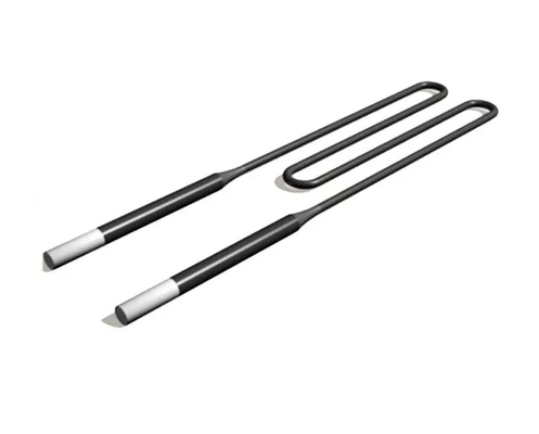 piezas de 1800 grados Mosi2 Heater For Sintering Powdered Metal, y fusión