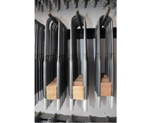 piezas de 1800 grados Mosi2 Heater For Sintering Powdered Metal, y fusión