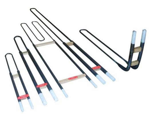 Elementos de calefacción de la pureza elevada Mosi2 1700C/elementos de calefacción del disilicida de 1800C Moly