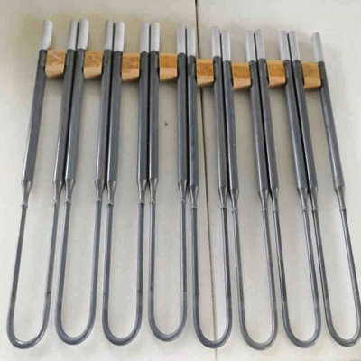 sic elemento de calefacción del disilicida del molibdeno de los calentadores del carburo de silicio 1600C 1850C